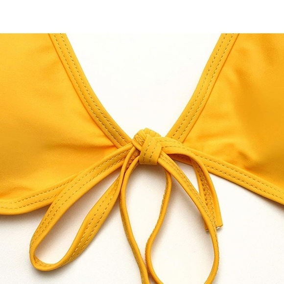 yellow swimsuit size women’s XL so sexy & cute NWT - Picture 5 of 15